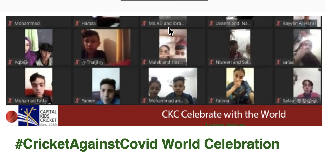 Cricket Against COVID-19