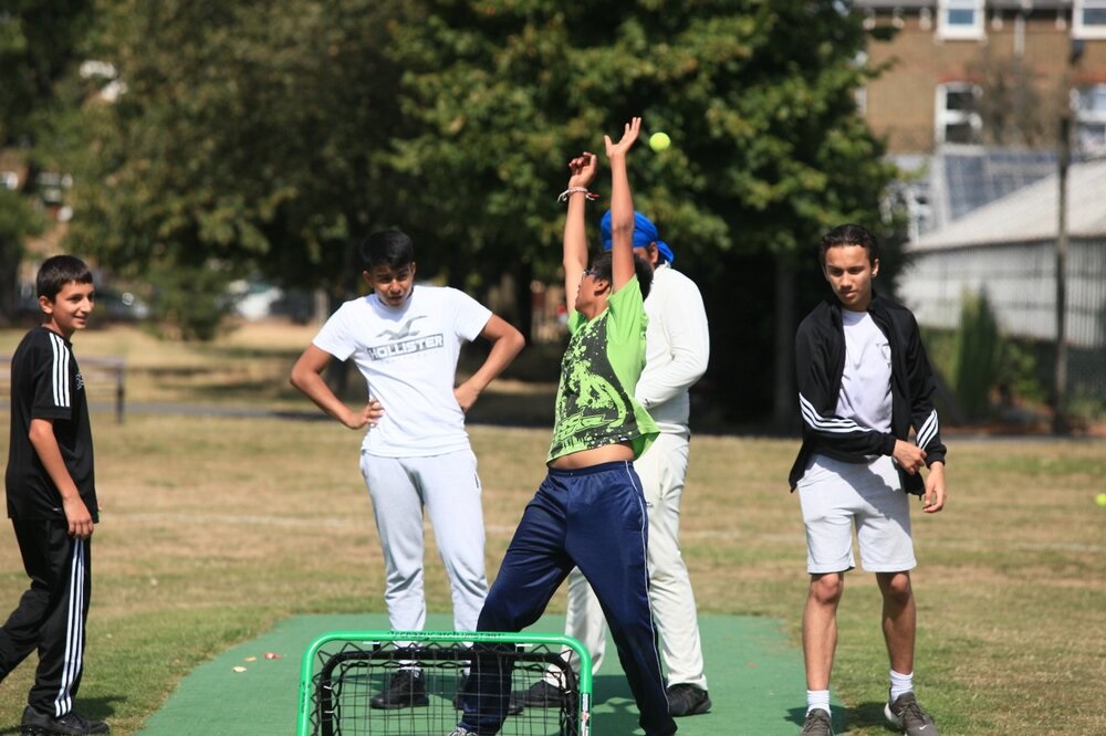 young person Charity Cricket
